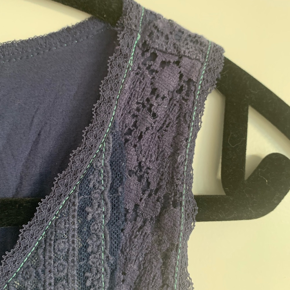 Anthropologie One September Coralline Peplum Lace top - small - Picture 6 of 11